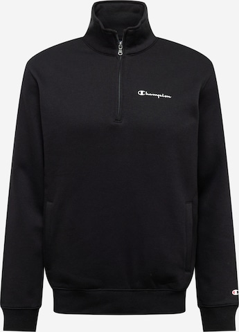 Champion Authentic Athletic Apparel Sweatshirt in Schwarz: predná strana