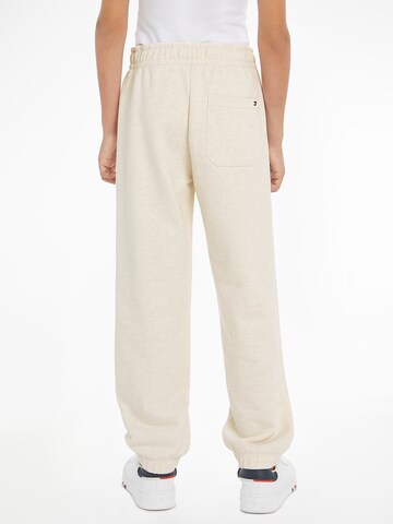 TOMMY HILFIGER Tapered Pants 'Timeless' in Beige