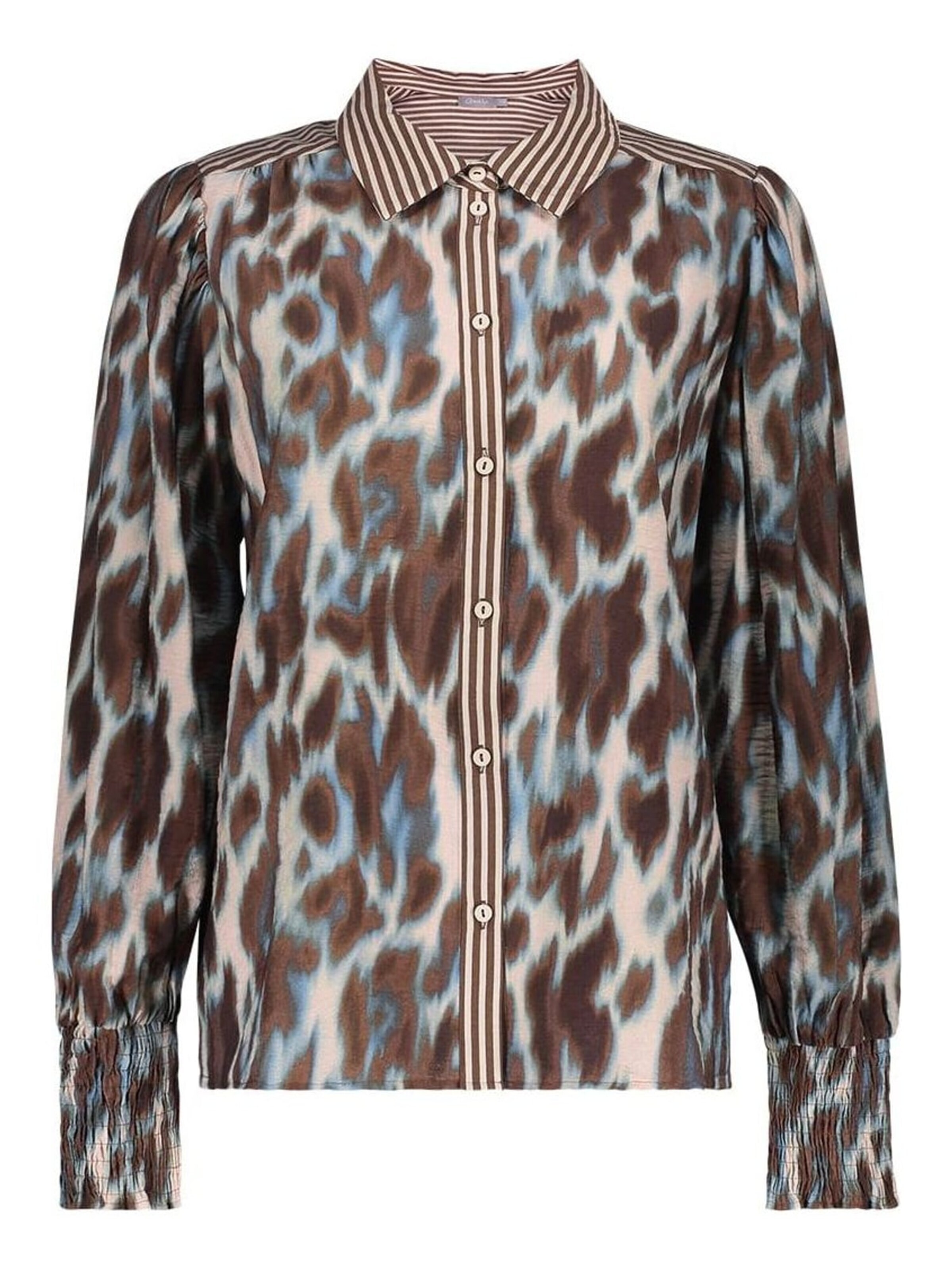 Geisha Blouse in Brown