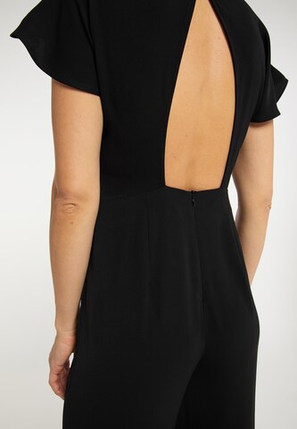 Tuta jumpsuit di usha BLACK LABEL in nero