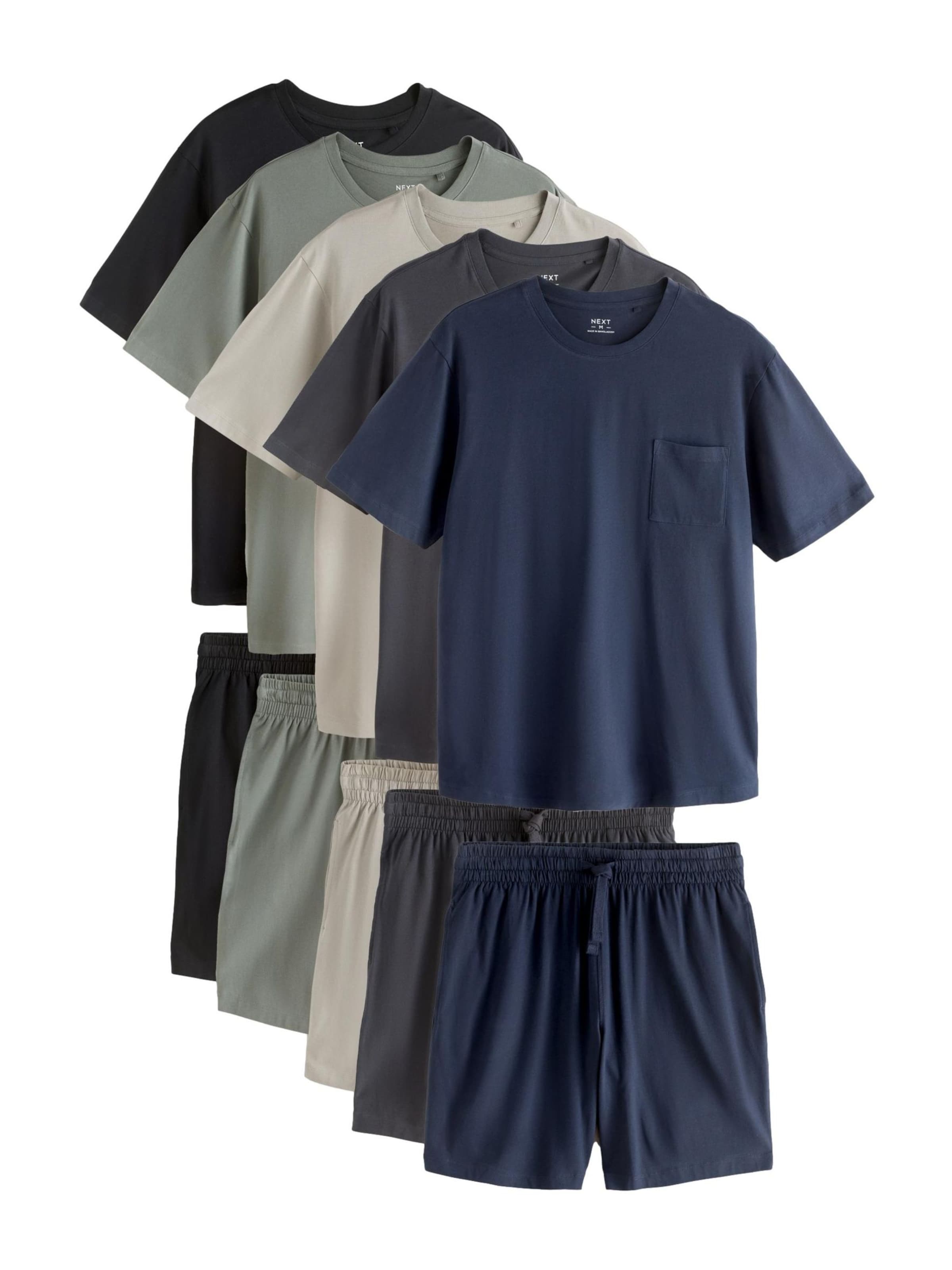 Pigiama corto di Next in beige: frontale