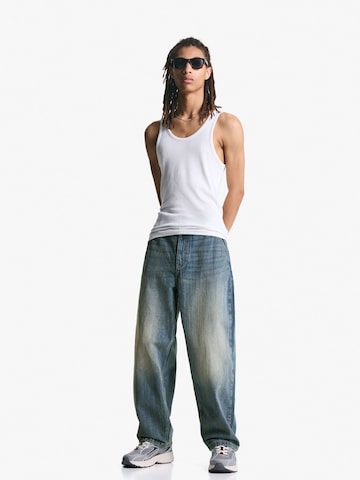 Baggy Jeans di Bershka in blu