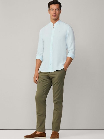 Hackett London Regular Fit Hemd in Blau