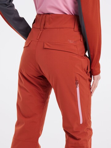 PROTEST Regular Workout Pants 'CARMACKS' in Red