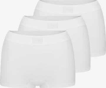 SLOGGI Boyshorts 'Double Comfort T' in White: front