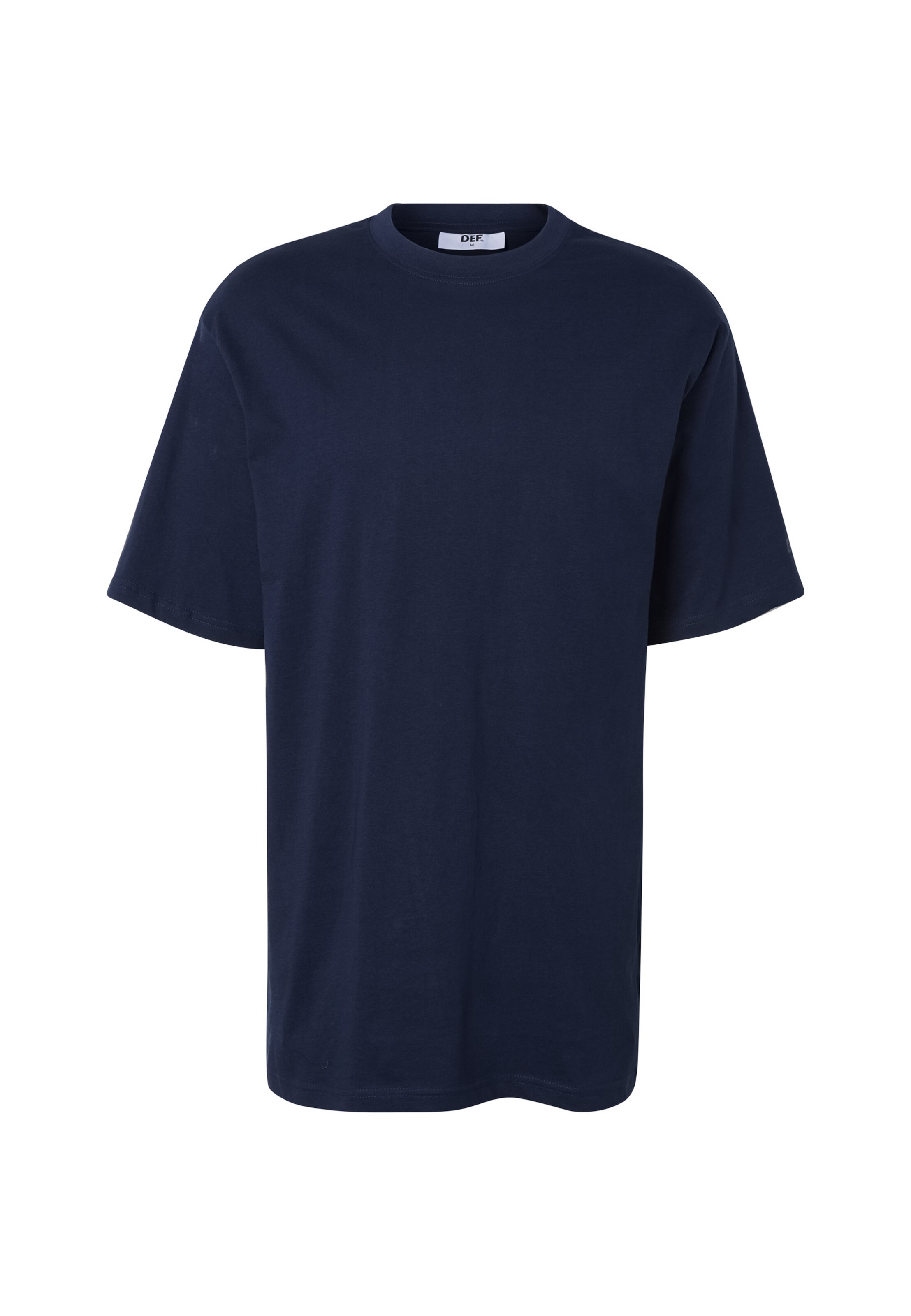 DEF - Camisa em azul: frente