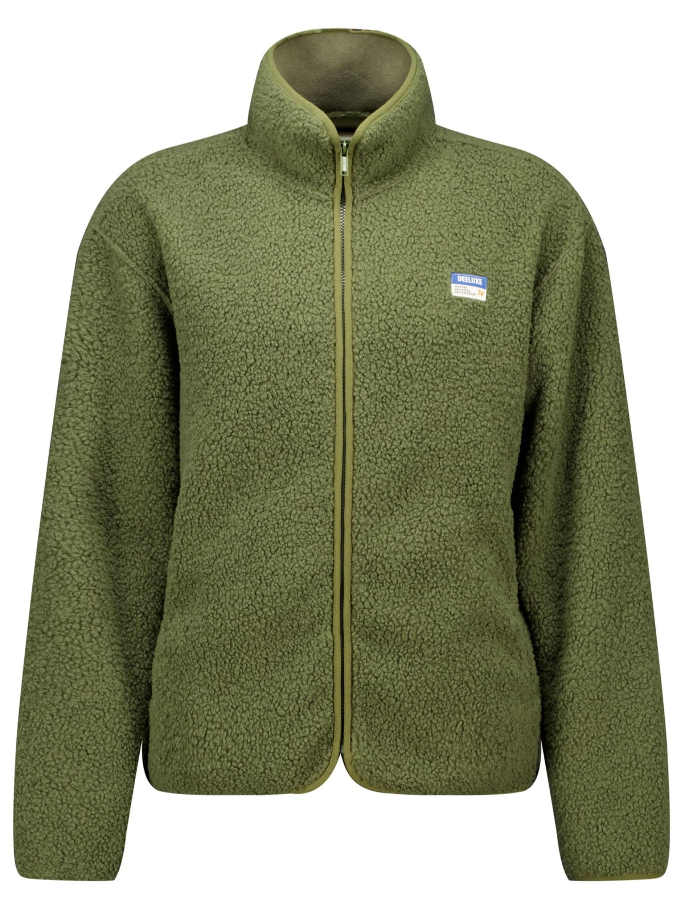 Veste mi-saison Deeluxe en vert : devant