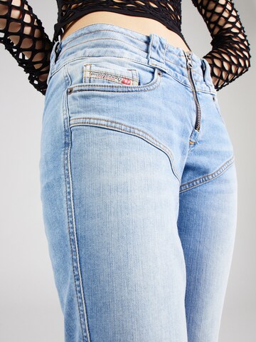 DIESEL Bootcut Jeans 'BELTY' in Blauw