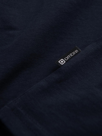Ombre Shirt‌‌‌‌‌ in Blau