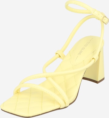 River Island Sandalen met riem 'TUBULAR' in Geel: voorkant