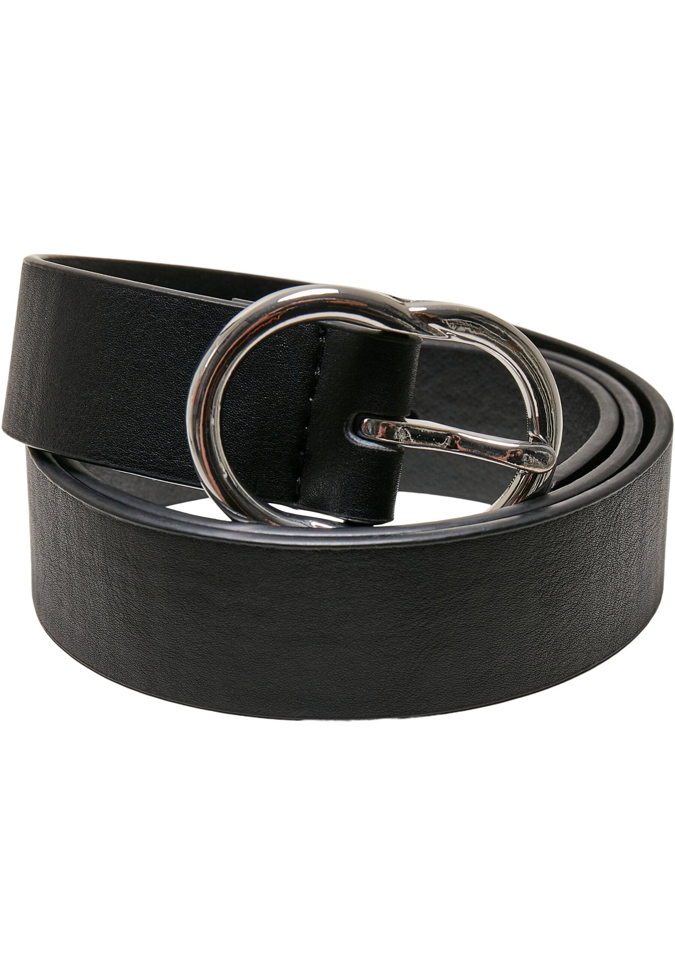 Ceinture Urban Classics en noir : devant