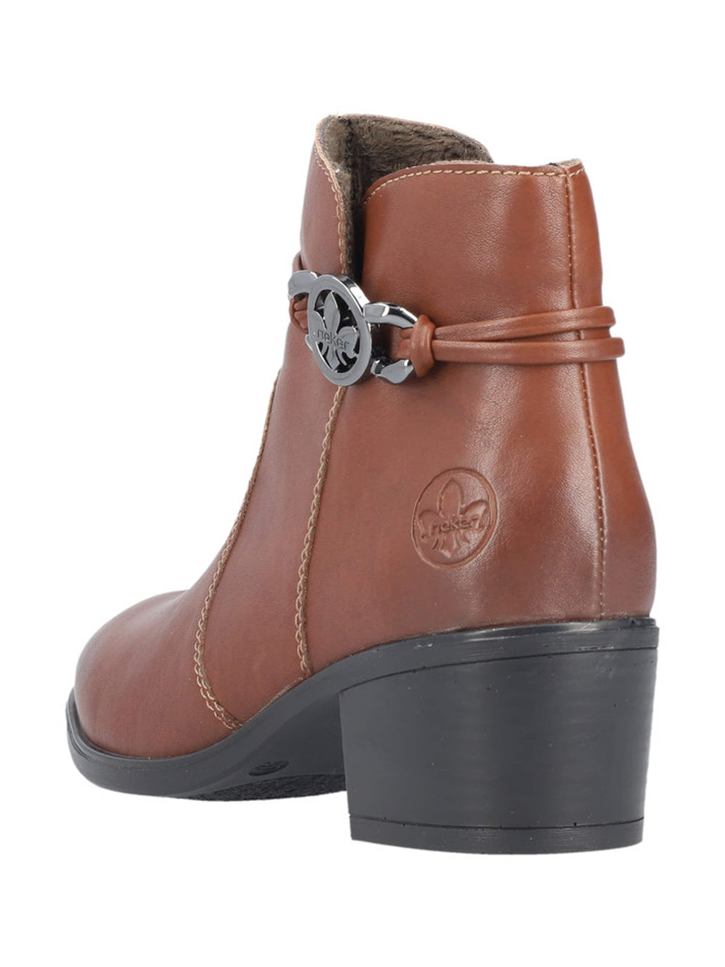 Rieker Rövid szárú csizmák - barna