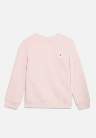 Calvin Klein Jeans - Sudadera en rosa: frente