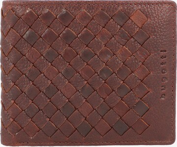 bugatti Wallet in Brown: front