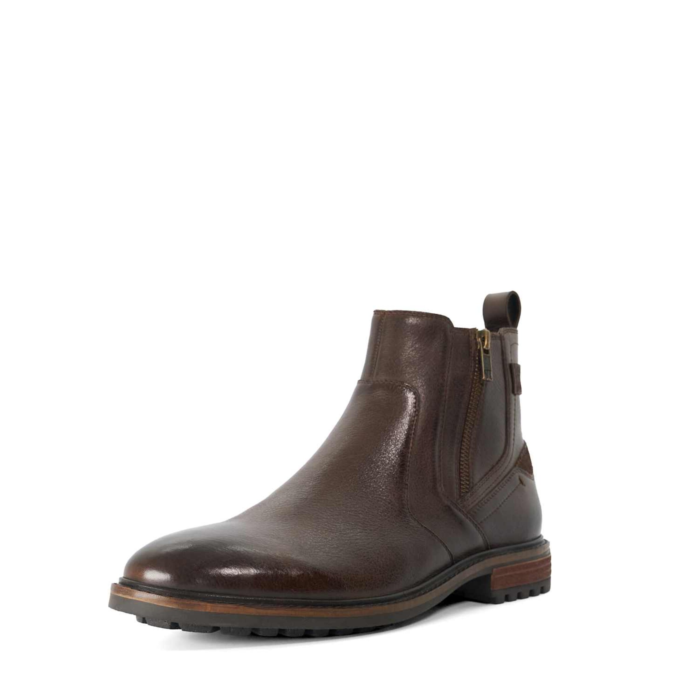 Dune LONDON Boots in Braun: Vorderseite