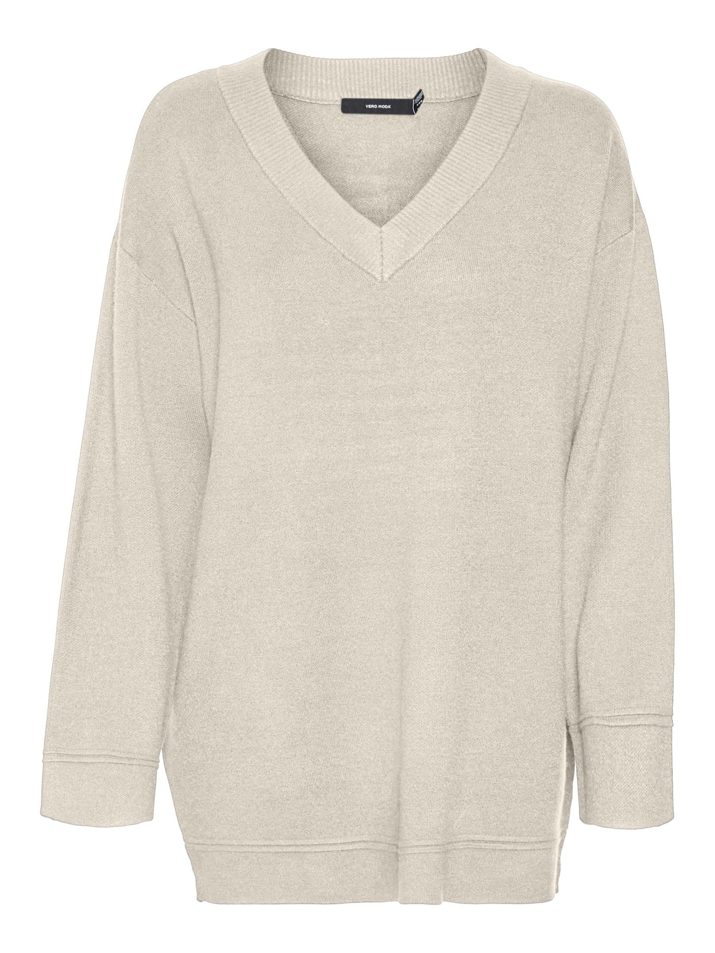 VERO MODA Pullover 'Gold' in Beige: Vorderseite