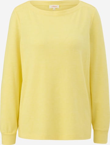 s.Oliver - Camiseta en amarillo: frente