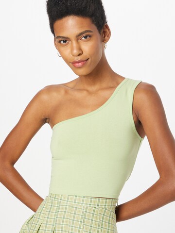 Daisy Street Top in Green: front