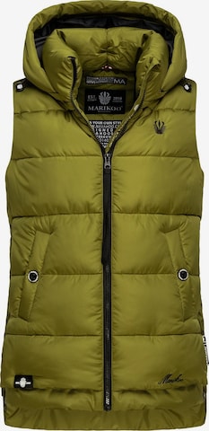 MARIKOO Vest 'Zarinaa' in Green: front