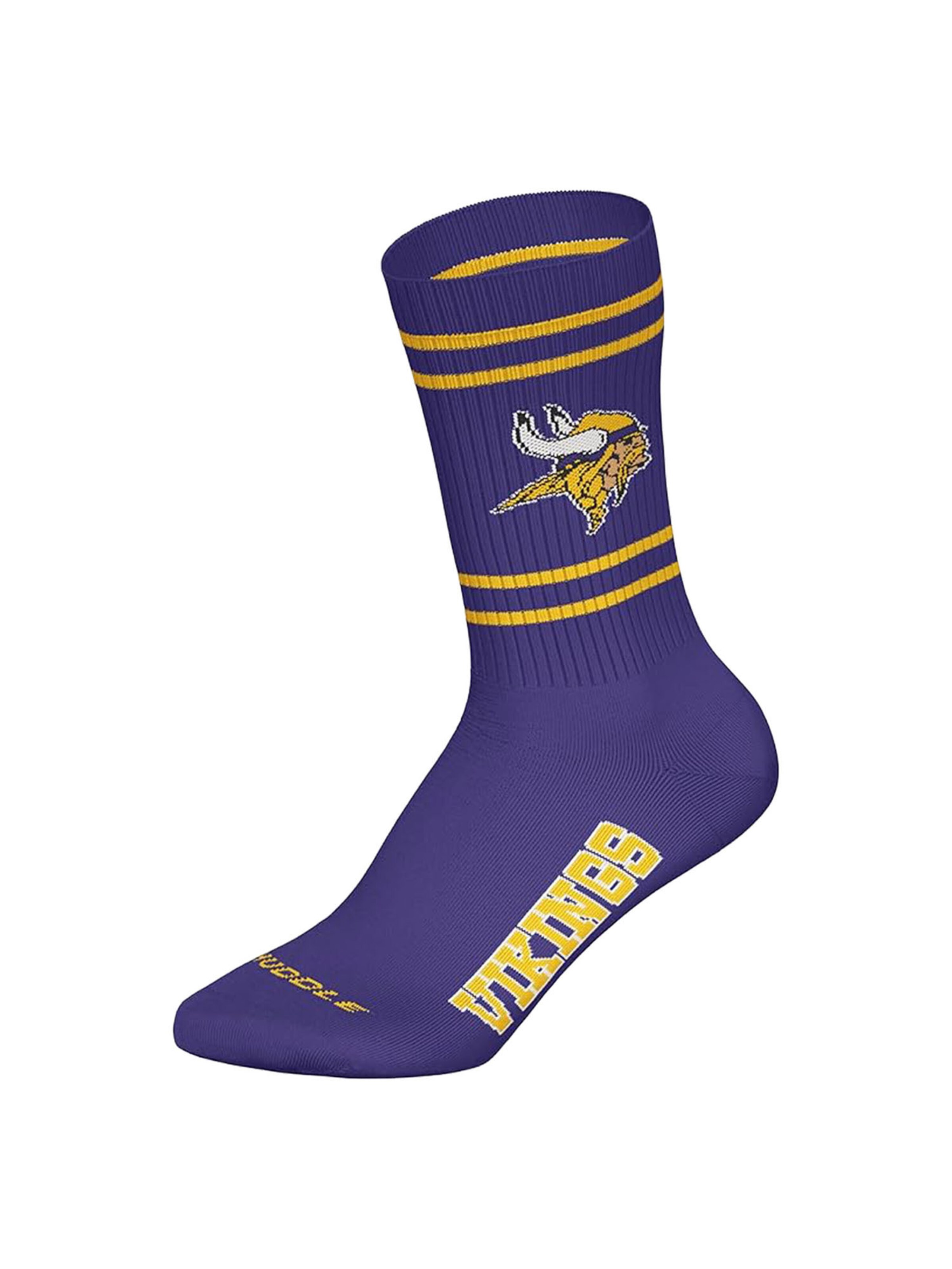 Chaussettes 'Minnesota Vikings' Huddle en jaune