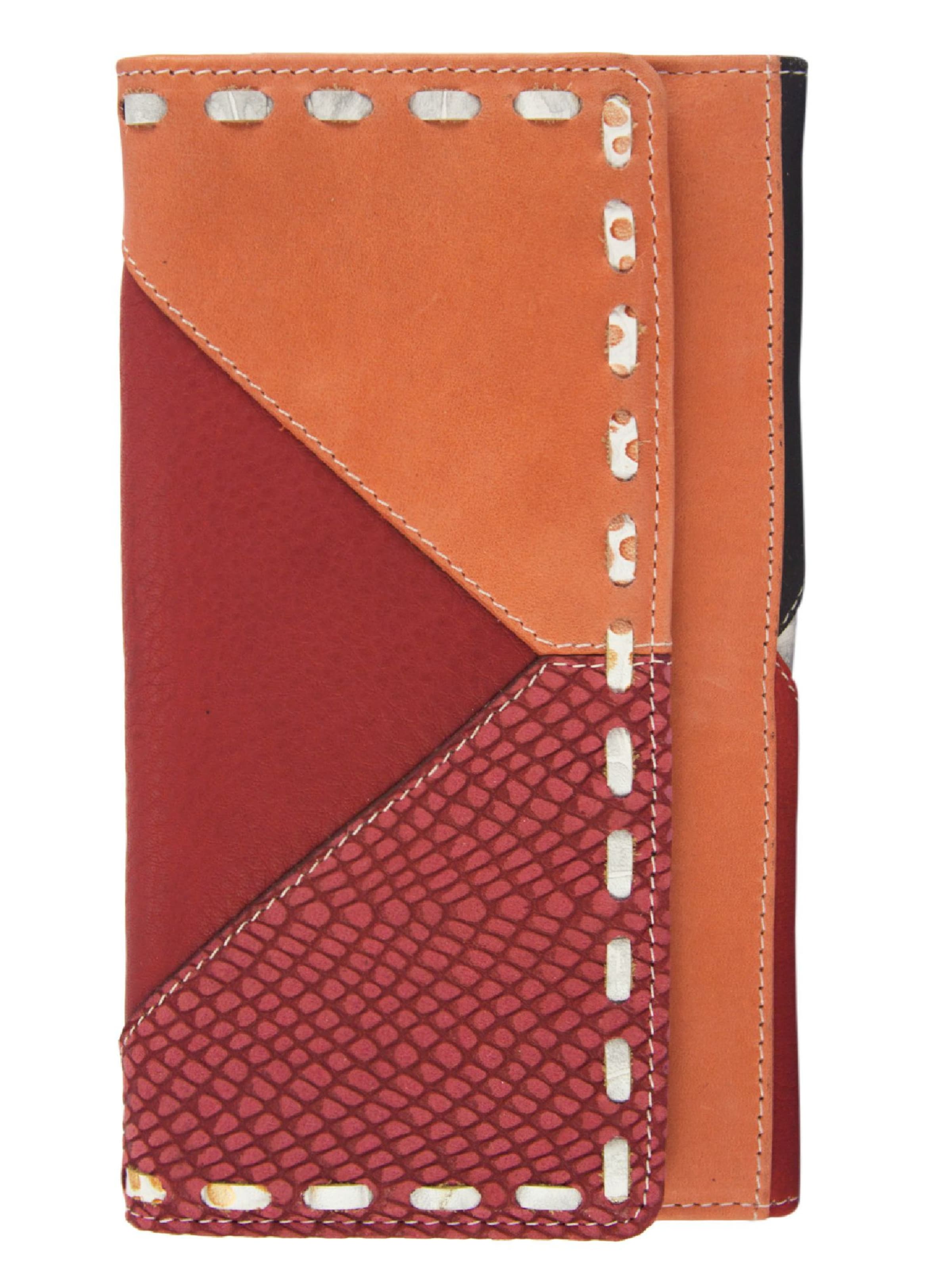 Sunsa Wallet in Orange: front