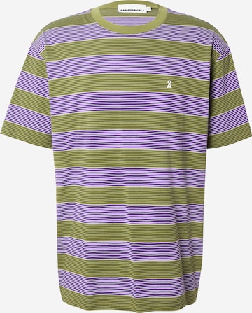 ARMEDANGELS Футболка 'Maarkos' в Зеленый: спереди