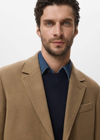 MANGO MAN Between-Seasons Coat 'Arizona' in Brown