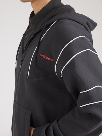 ADIDAS ORIGINALS Bluza rozpinana w kolorze czarny
