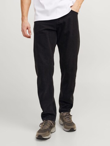 JACK & JONES Baggy Jeans 'Chris' in Zwart