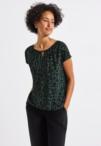 STREET ONE Shirt in Green: front