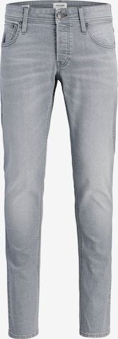JACK & JONES Slimfit Farkut 'JJIGlenn JJOriginal' värissä harmaa: etupuoli