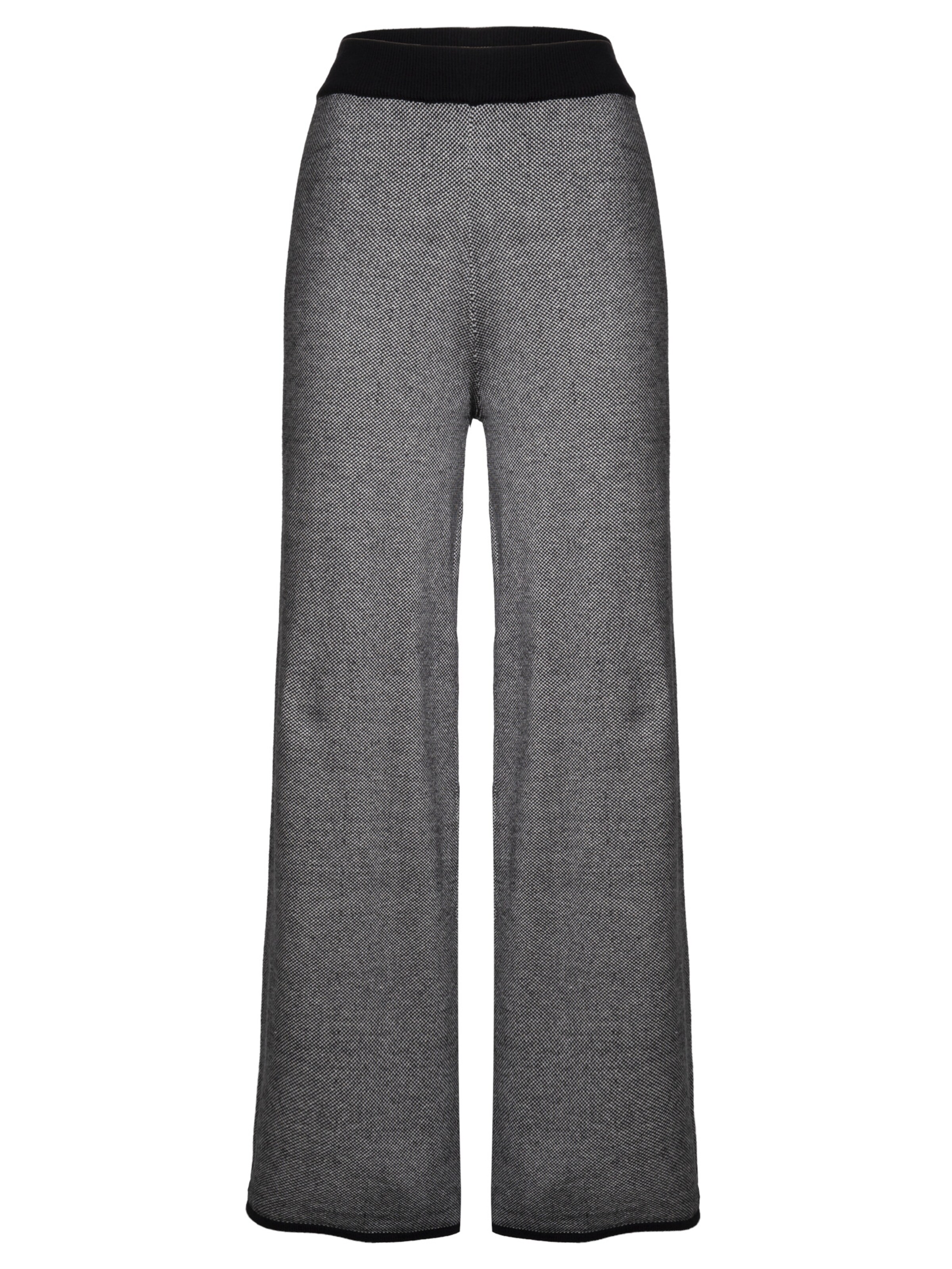 Influencer Wide leg Trousers in Grey: front