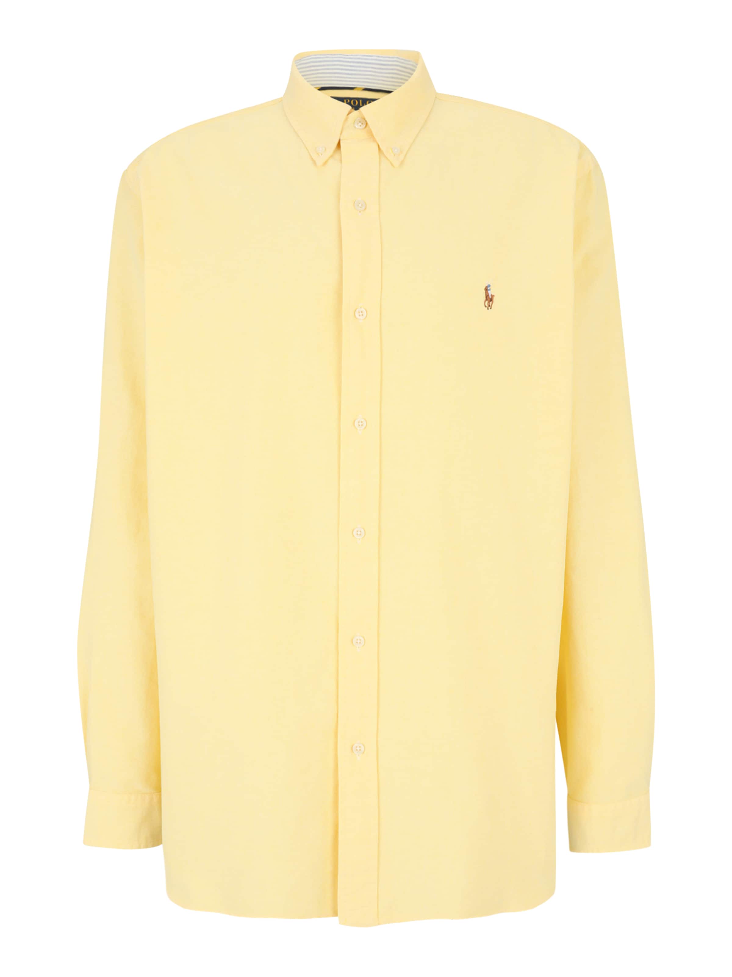 Polo Ralph Lauren Regular fit Button Up Shirt in Yellow: front