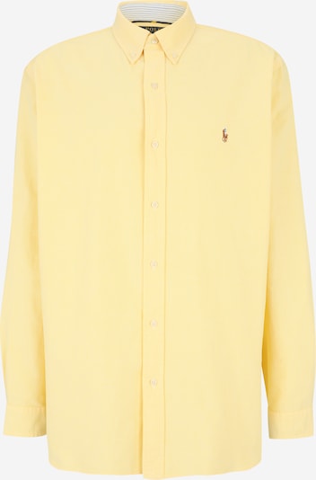 Polo Ralph Lauren Camisa em azul / castanho / amarelo pastel / branco, Vista do artigo