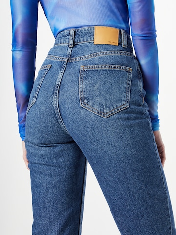 Warehouse Tapered Jeans i blå