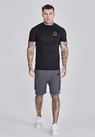 T-Shirt SikSilk en noir