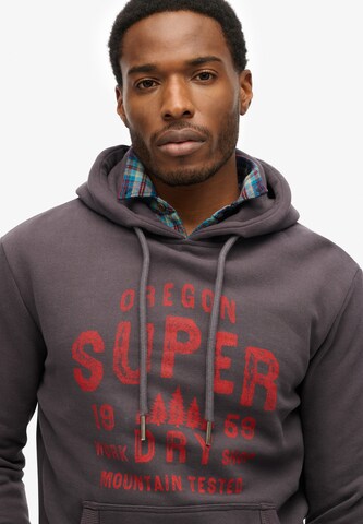 Sweat-shirt Superdry & Co en vert