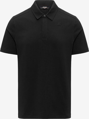 K-Way - Camiseta 'K-WAY VIGGO LT STRETCH JERSEY SLIM T-Shirt e Polo' en negro: frente