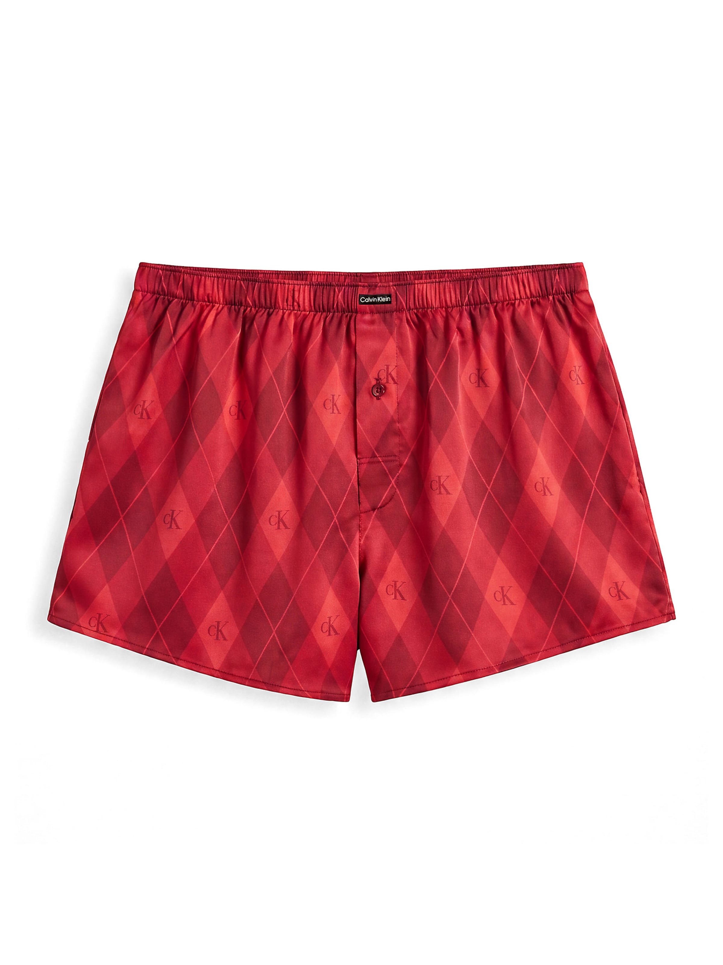 Calvin Klein Pyjamahose in Rot: Vorderseite