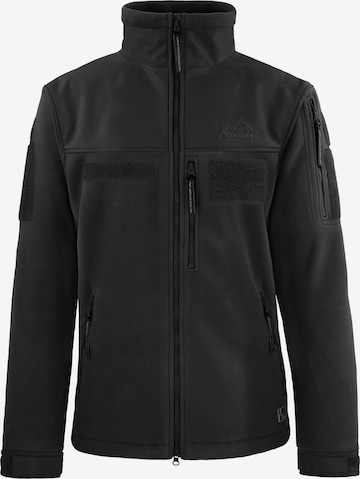 normani Athletic Fleece Jacket 'Tilrem' in Black: front