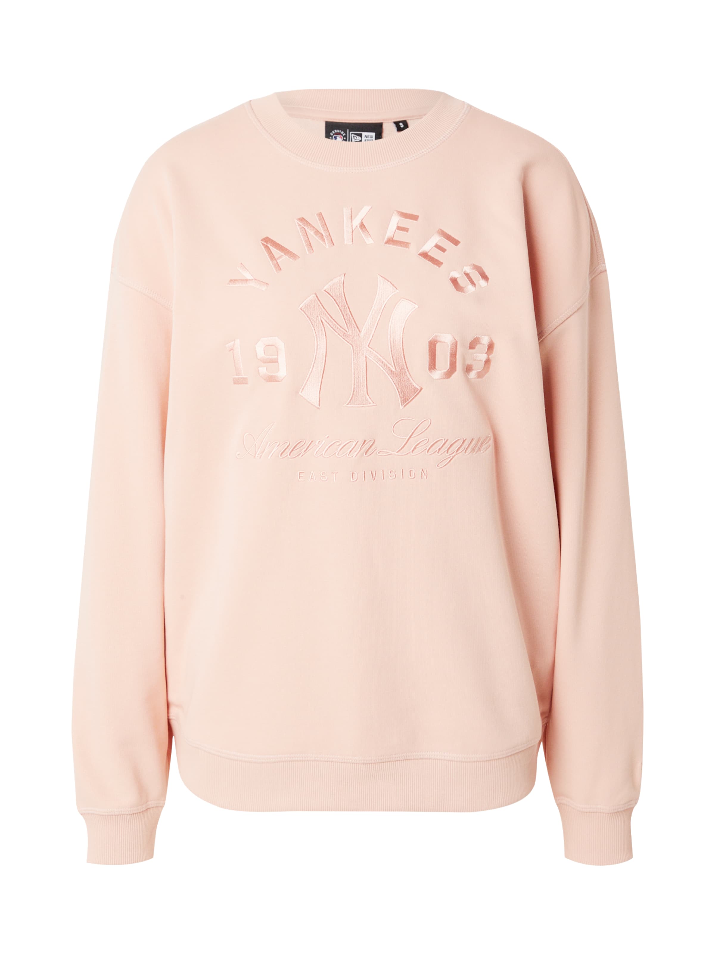 Sweat-shirt 'NEYYAN ' NEW ERA en rose : devant