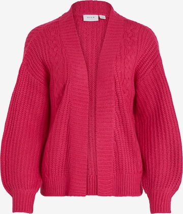 VILA Knit cardigan 'Sofia' in Pink: front