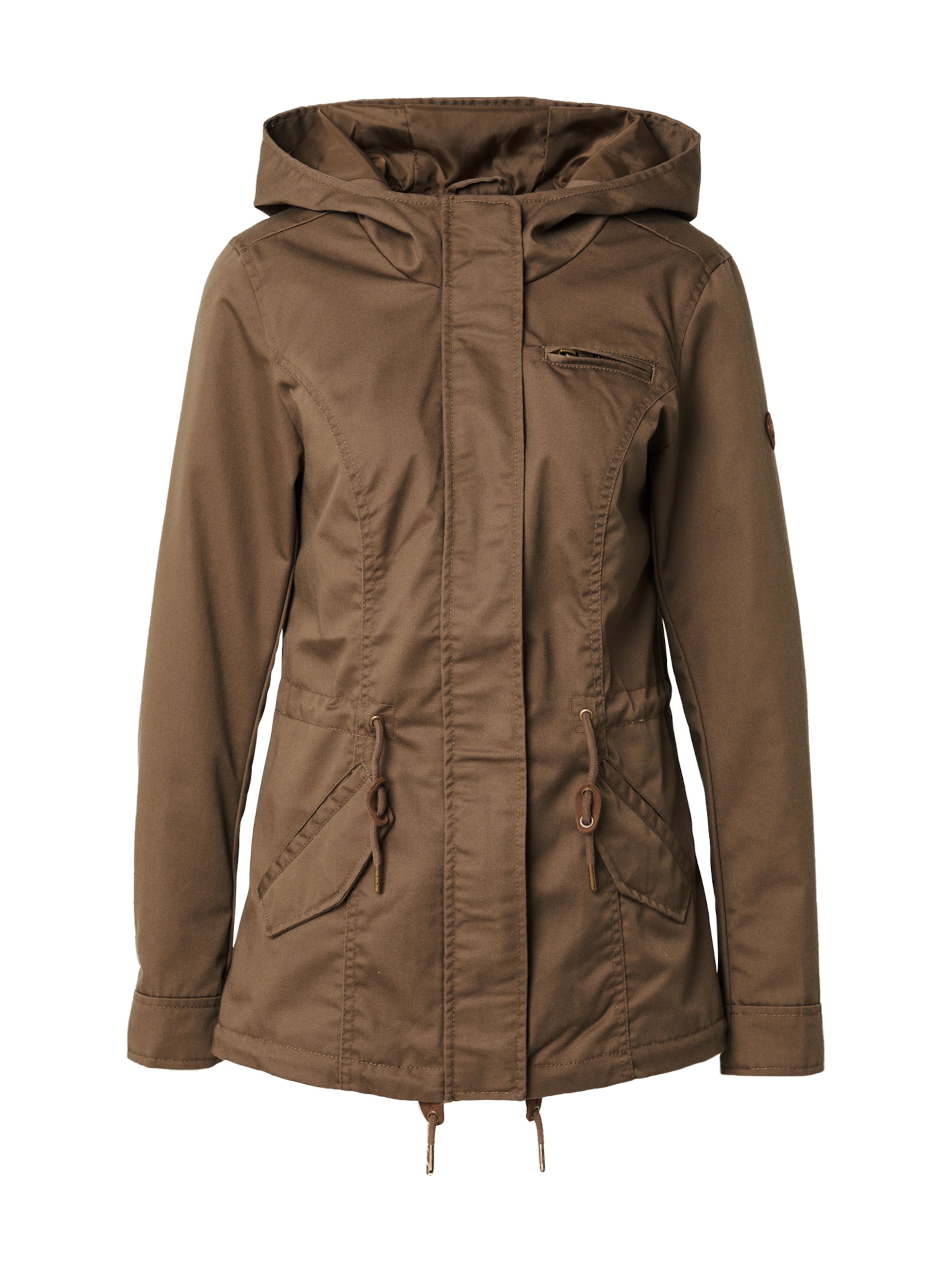 ONLY Between-Seasons Parka 'LORCA' in Brown: front