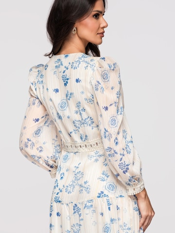 Rochie de seară de la Ombre pe albastru