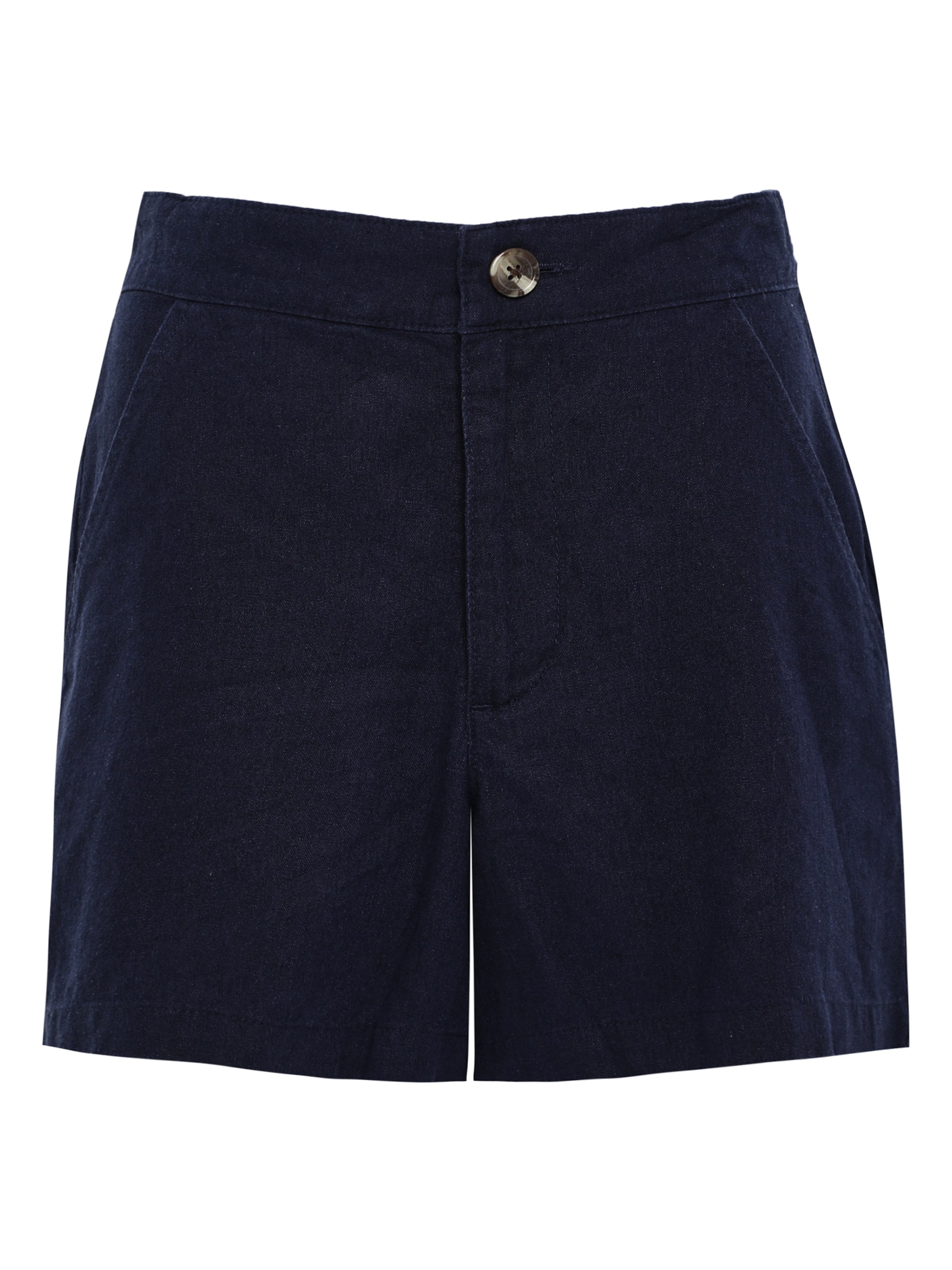 Threadbare Shorts 'Cactus' in Blau: Vorderseite