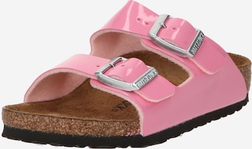 BIRKENSTOCK Sandal 'Arizona' in Pink: front