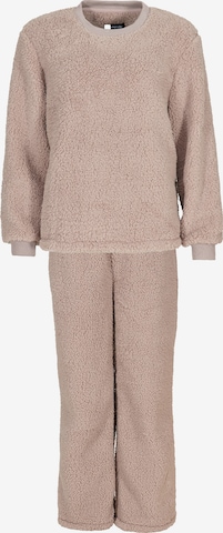 Loungeable Hausanzug in Grau: Vorderseite