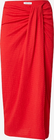 Jupe 'Yola' EDITED en rouge : devant