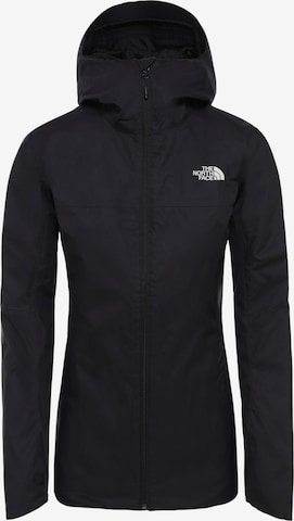 THE NORTH FACE Weatherproof jacket 'Quest' in Black: front