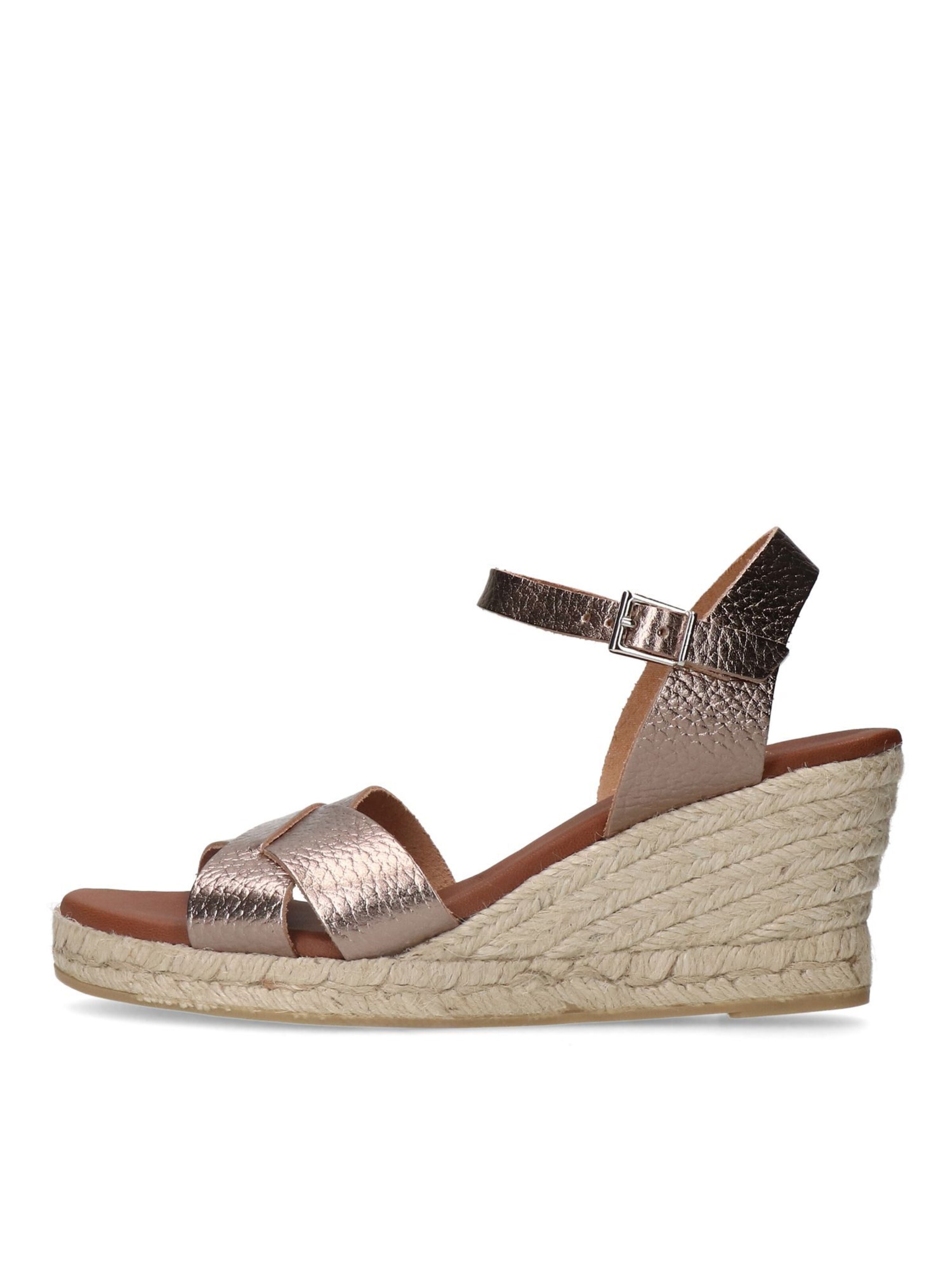 MANFIELD Sandals in Brown